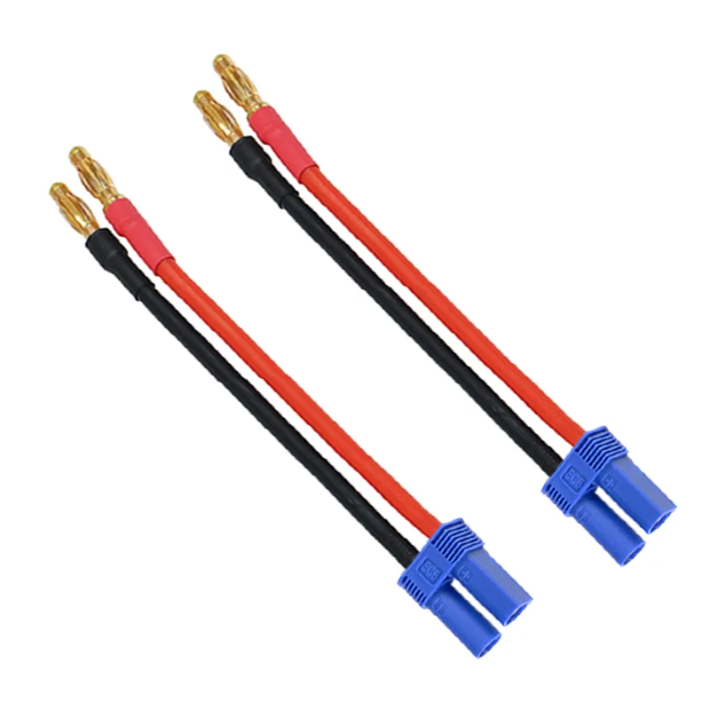 Позолоченный адаптер зарядного устройства EC5 с разъемом типа банан диаметром 4 0