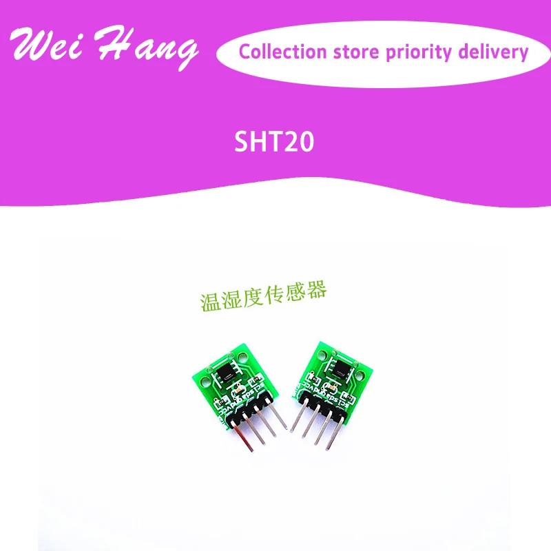 

SHT20 High Precision Digital Temperature and Humidity Sensor Measurement Module I2C Communication Replace