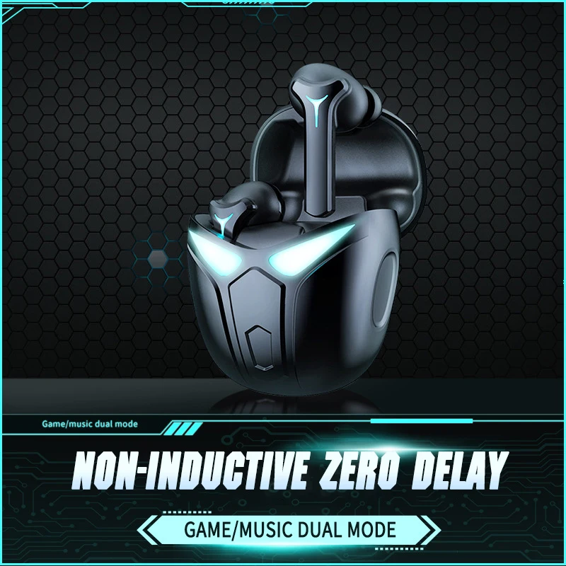 

Bluetooth 5.0 Tws Earphones Ultra-long Battery Life Voice Prompt Gaming Headset Noise Reduction Wireless Headphones