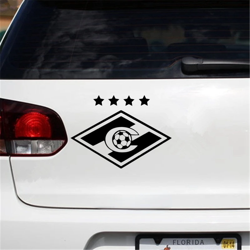 Спартак забавная автомобильная наклейка красочная ПВХ печатная наклейка для авто наклейки Стайлинг