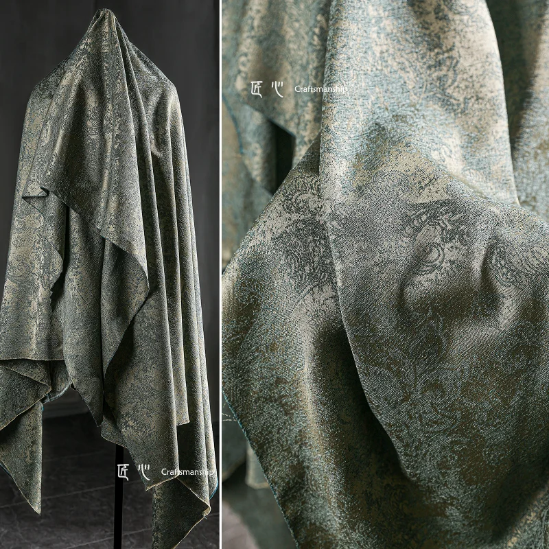 

Embroidered Jacquard Fabric Creative Background Clothing Designer Cloth by the Meters for Apparel Sewing Fabric Material