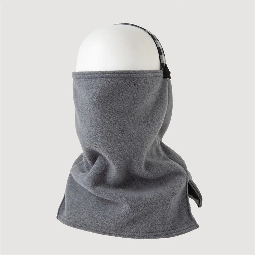 Модный мягкий флисовый шейный теплый плюшевый Толстый Лыжный шарф-трубка маска