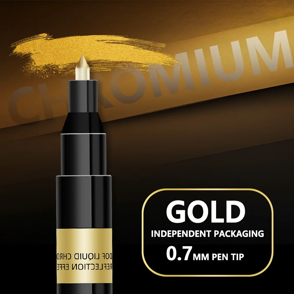 

Хромированные зеркальные маркеры LIT-ONTNMA 0,7 мм 1 мм 2 мм