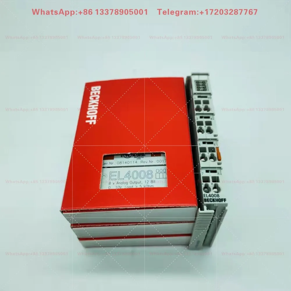 Фото Модуль EL4001 EL4002 EL4004 EL4008BECKHOFF — новый и оригинальный, в наличии. №3