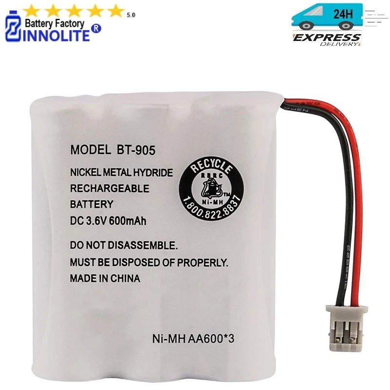 Аккумулятор для беспроводного телефона BT905, совместим с устройствами BT800, BT905