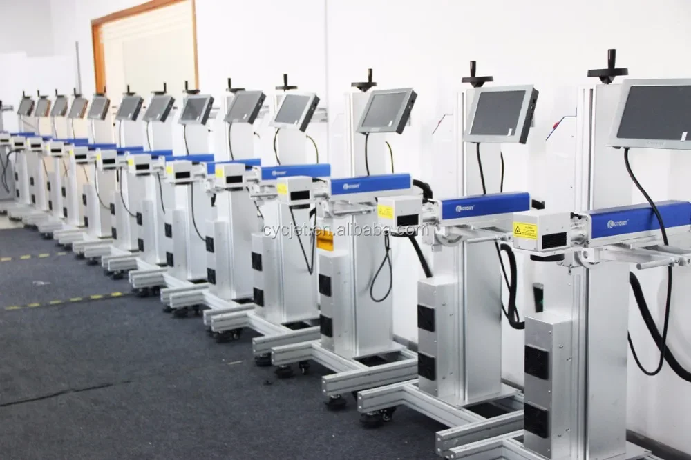 CYCJET LF30F Волоконный лазерный маркиратор для маркировки труб ПВХ/PPR/PE/машина