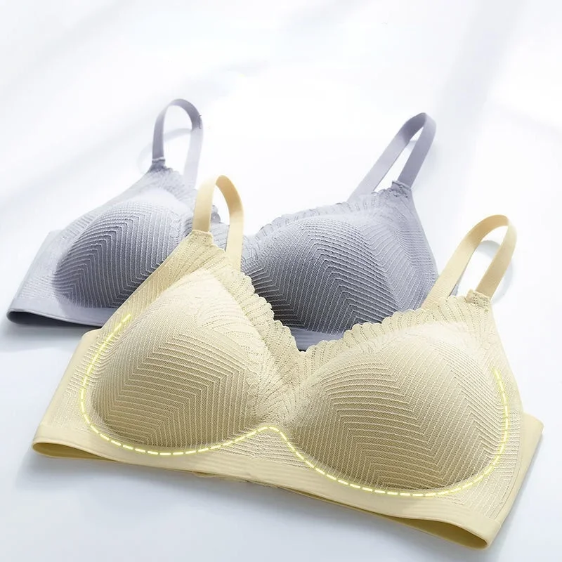 Женский кружевной бюстгальтер с чашками пуш-ап