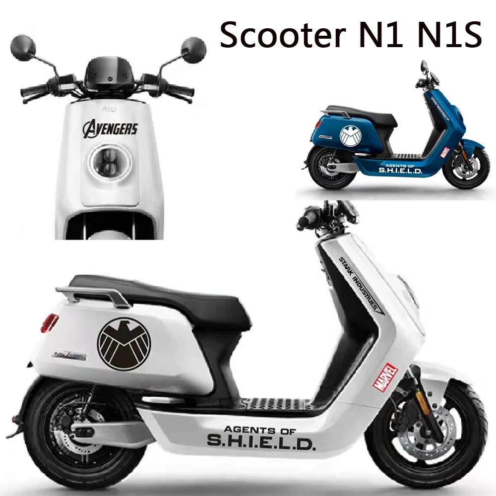 

FOR Niu Scooter N1 N1S Stickers Pretend To Be N-GT NGT One Set Modification of Motorcycle Free Shipping