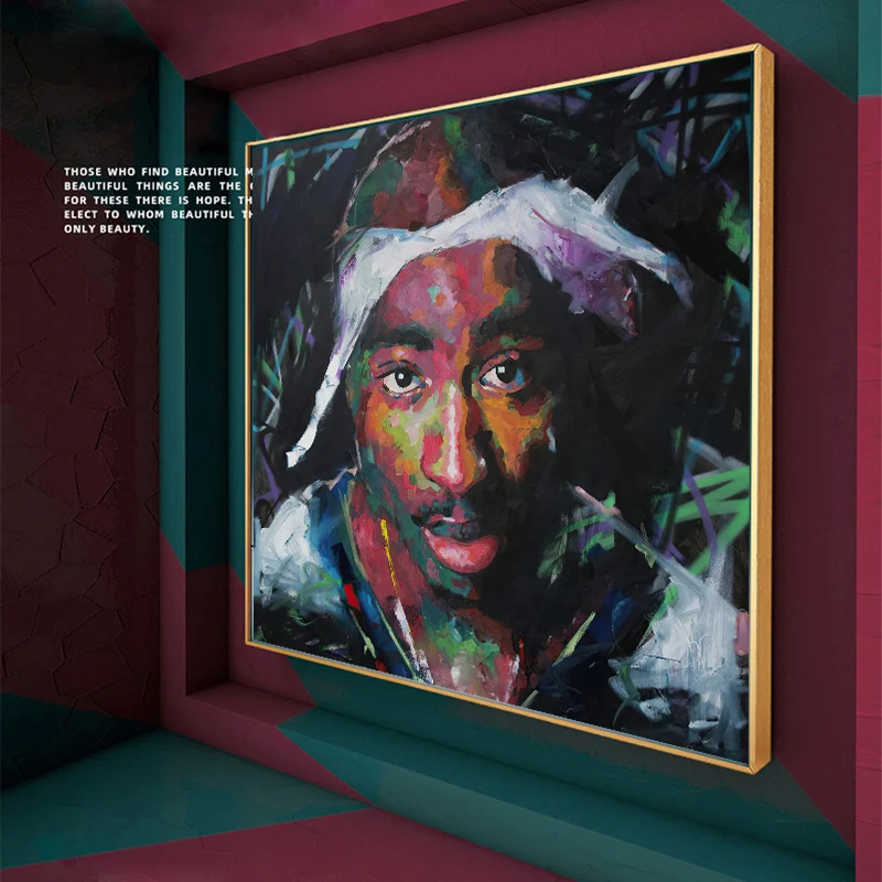 

Картина маслом на холсте в стиле «хип-хоп»