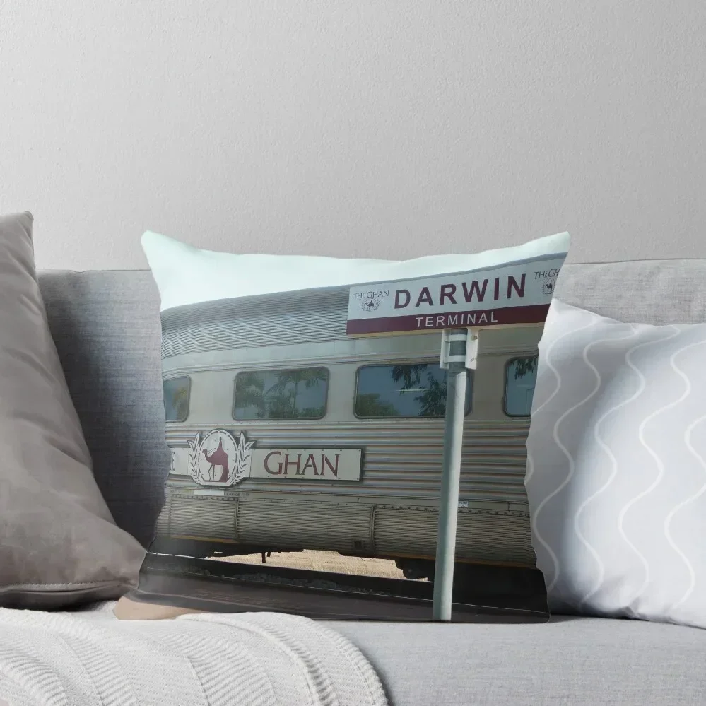 Декоративная подушка The Ghan at Darwin Station наволочки для подушек декор дома