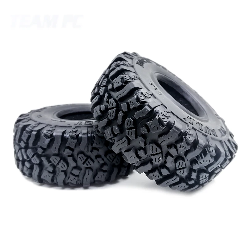 

120MM 1.9" Rubber Rocks Tyres / Wheel Tires for 1:10 RC Rock Crawler Axial SCX10 TF2 Traxxas TRX-4 90047 D90 D110