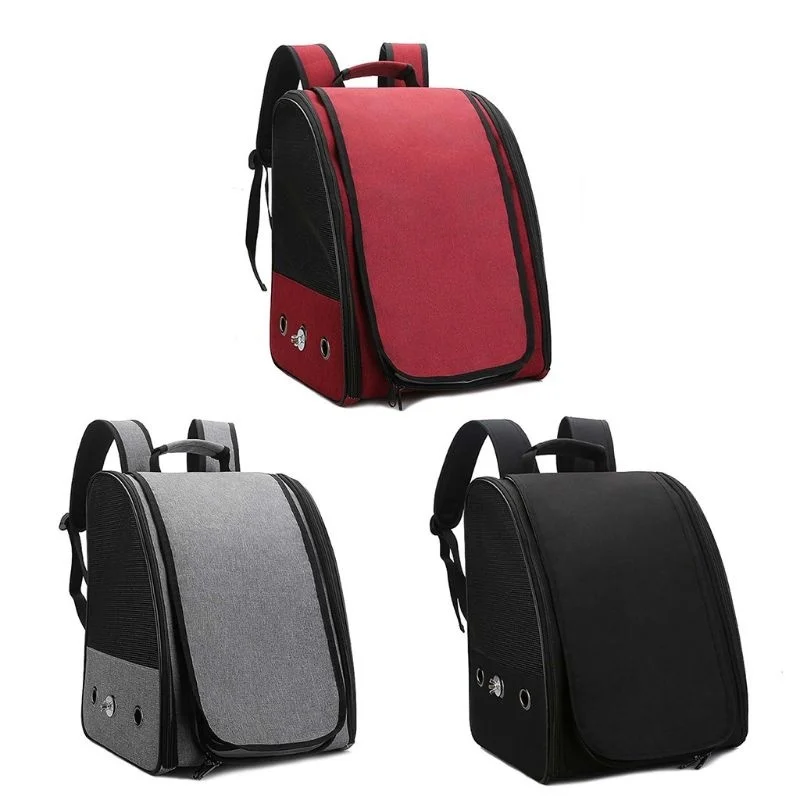 

Portable Bird Carrier Cage Bag Breathable Parrot Go Out Backpack Pet Bird Outdoor Travel Box Carrier For Birds Carrier Backpack