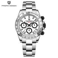 pagani design mens watches luxury quartz watch for men sapphire glass clock automatic date wrist watch men sports chronograph