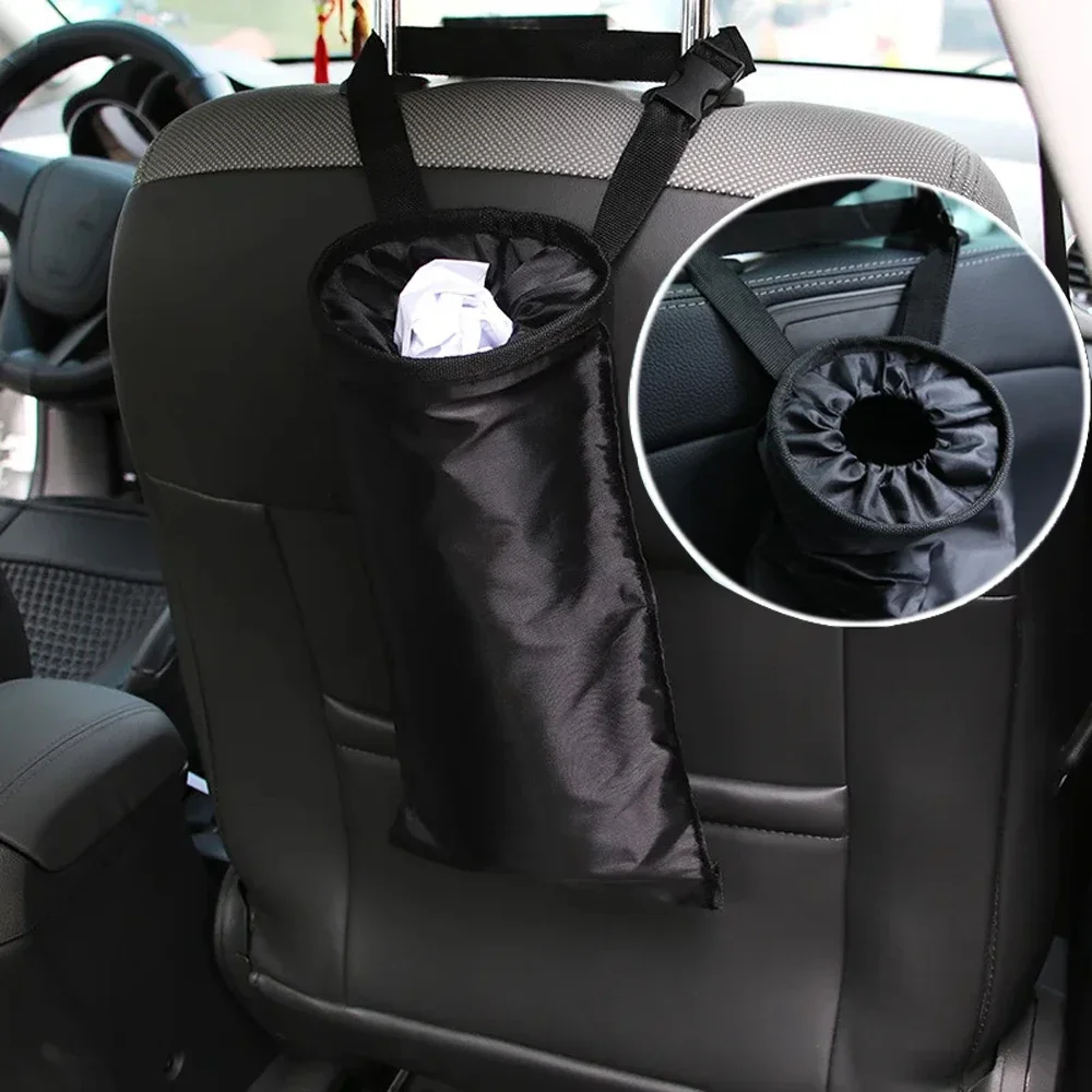 Автомобильный Мусорный Бак Круглая Ткань Оксфорд Пылезащитный Прочный Простой В