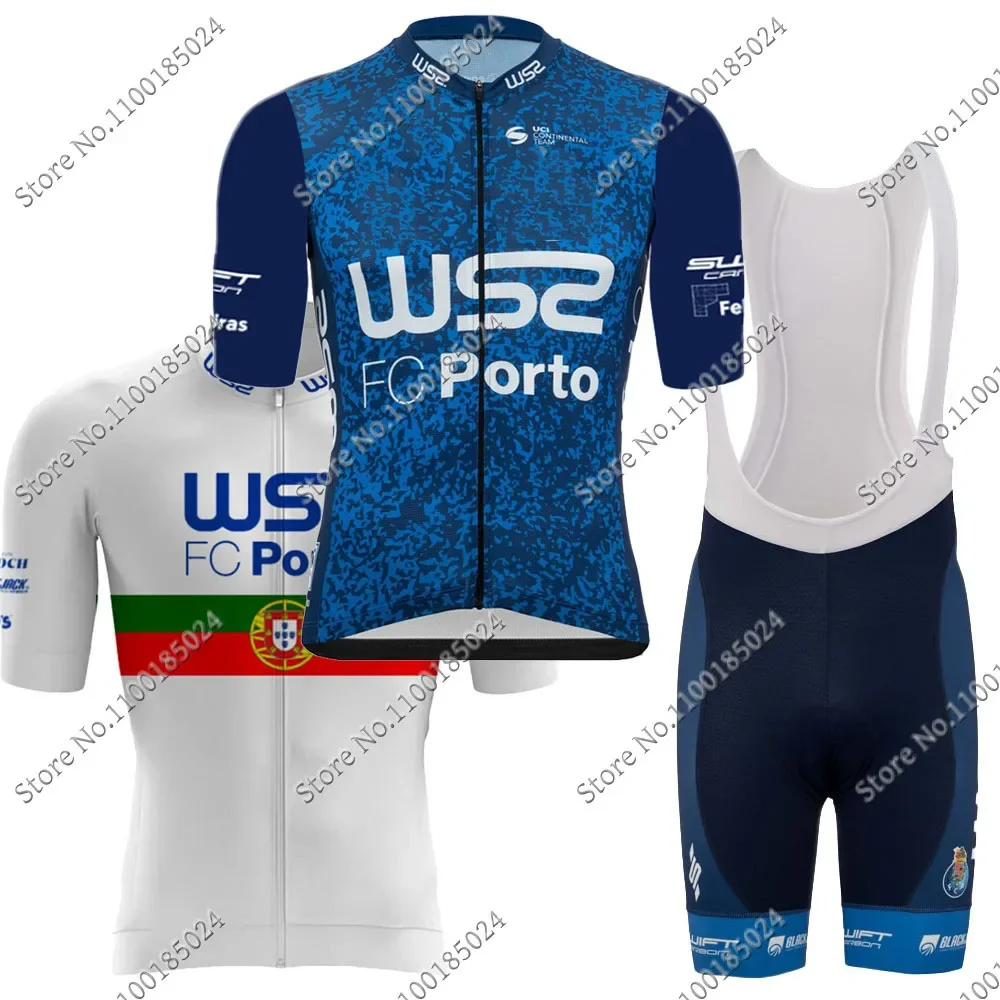 

2023 W52 команда Португалии Мужская Велоспорт Джерси комплект летняя велосипедная Одежда дорожный велосипед рубашки костюм велосипед шорты MTB Ropa Maillot