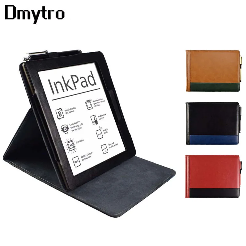 

Premium Protective Cover Case For Pocketbook InkPad eReader 8 Inch Stand Model Pocketbook 840 Pu Leather Shell