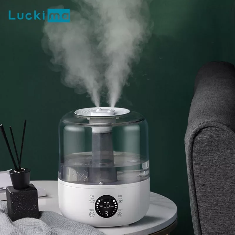 

Smart Air Humidifier 3000ML with Remote Control Timer Double Mist for Home Office Essential Oil Aroma Diffuser Adjustable fogger