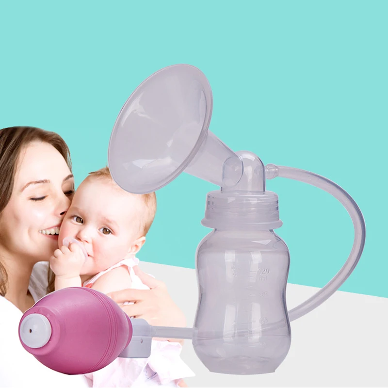 ZK50 Mommy Manual Pressure Breast Pump Simple Breast Pump Hand Pinch Breast Pump Milking Breast Pump