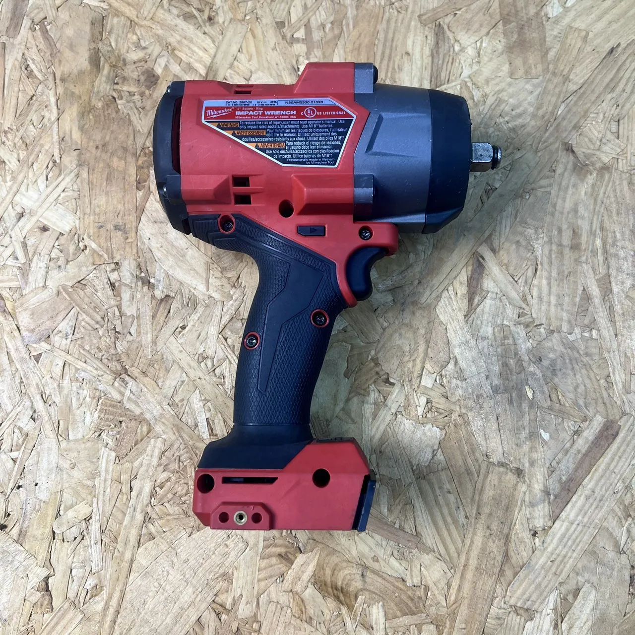 Литиевая батарея Milwaukee M18V 2967-20 бесщеточный 1/2 мощный ударный гайковерт