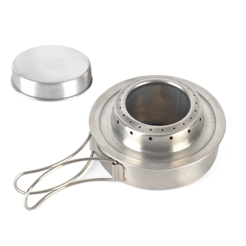 Ветрозащитная горелка из алюминиевого сплава складная для приготовления пищи на