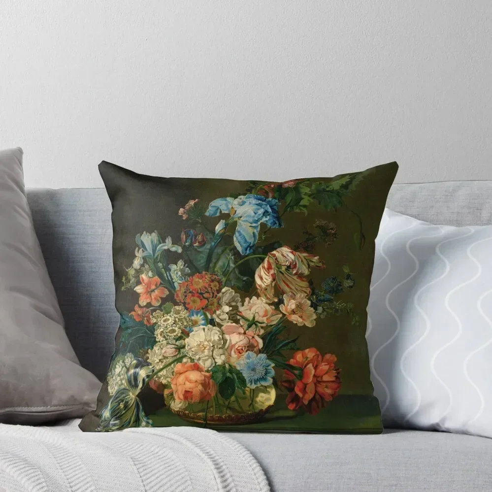 Cornelia van derilang Still Life с цветами Подушка для дивана Подушки Плед Декоративная подушка