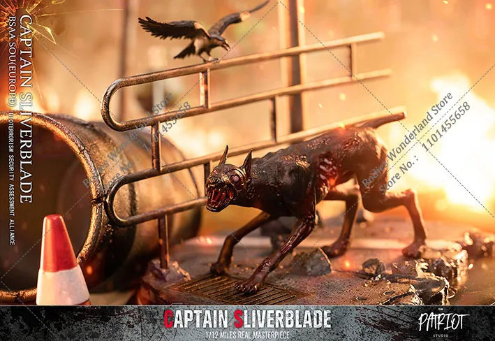В наличии Deluxe Edition масштаб 1/12 Patriot studio CAPTAIN SLIVERBLADE BSAA Крис Редфилд 6-дюймовая