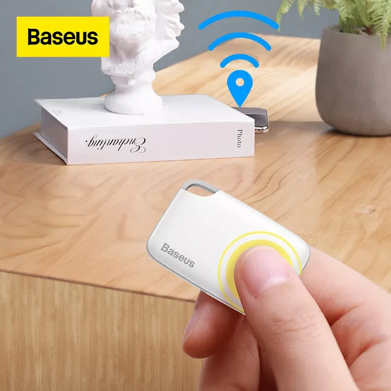 

Беспроводной смарт-трекер Baseus, устройство для поиска ключей, сумок и кошельков с защитой от потери, GPS-запись, устройство для поиска ключей