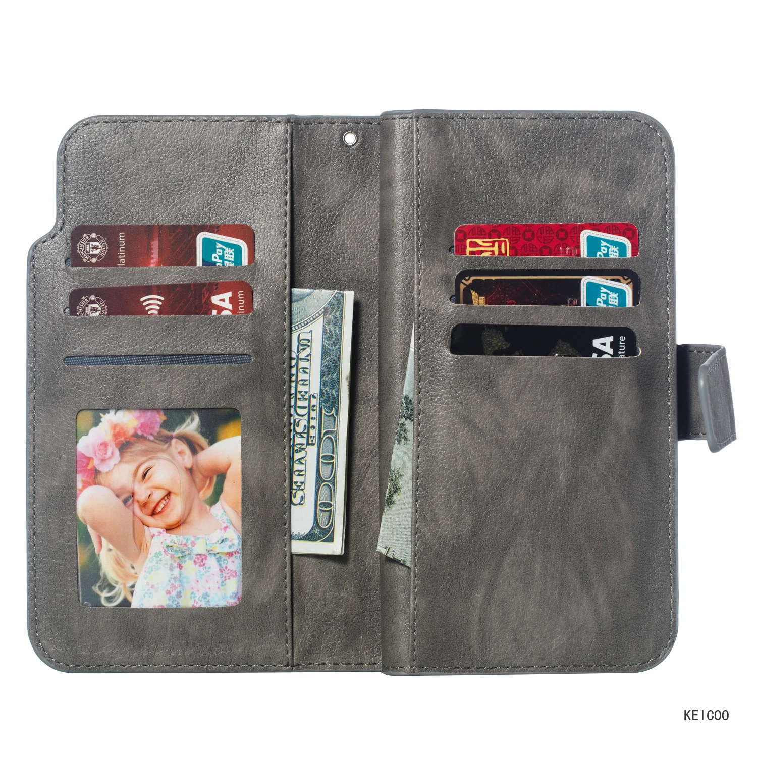 Простой чехол для Xiaomi Redmi Note 5 9 8 7 K20 Pro Lite Note5 с девятью слотами карт противоударные