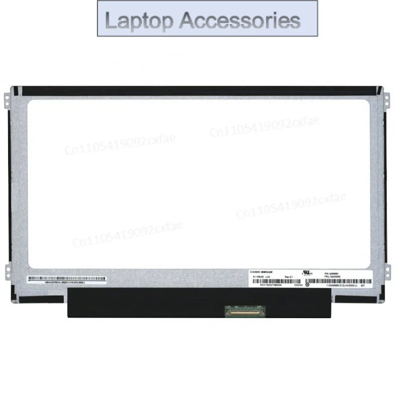 Фото CHJ класс A + 11,6-дюймовый ЖК-дисплей для Lenovo E120 E125 E130 s206 x130e X131E, сменный светодиодный экран ноутбука, 40-контактная матрица №1