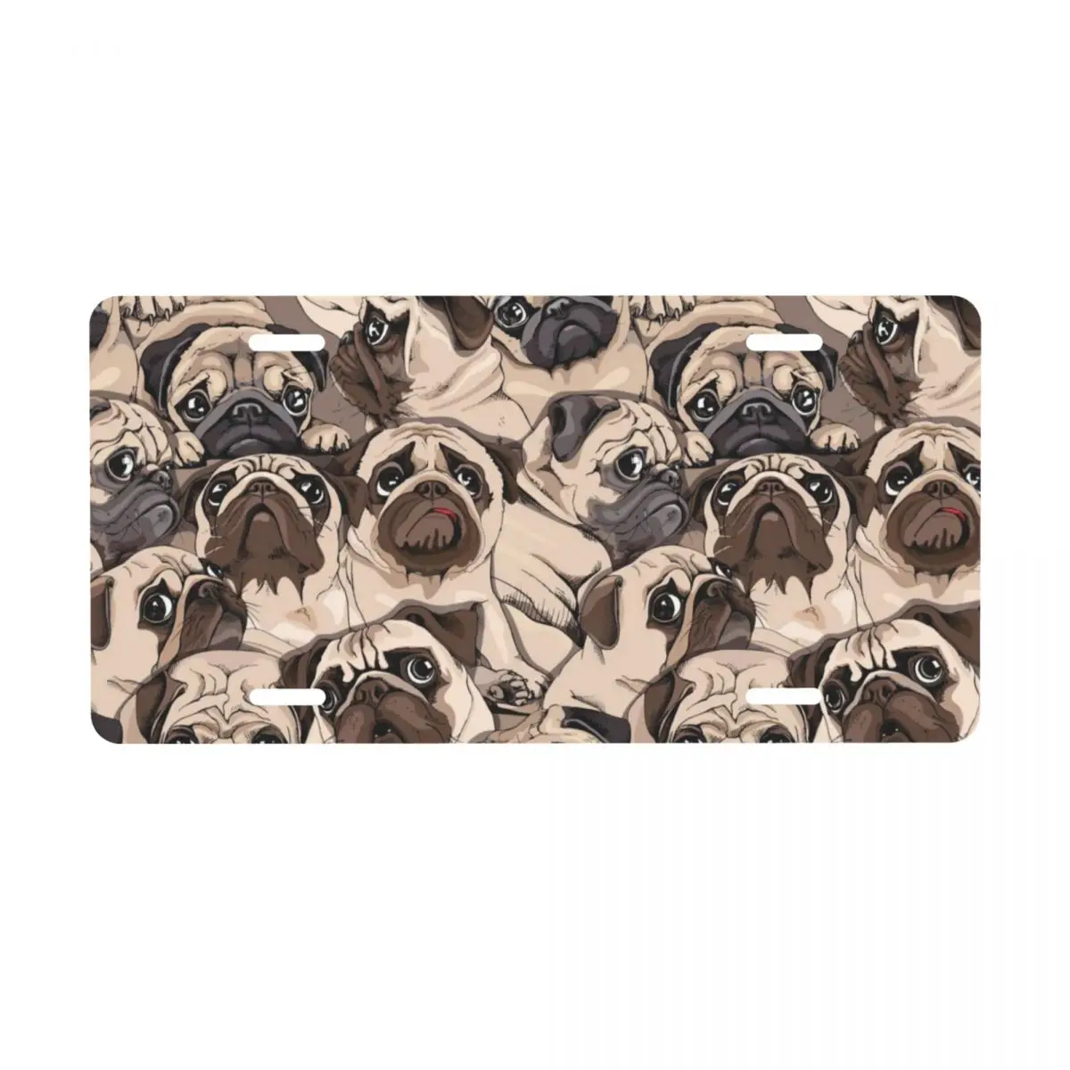 

Украшение для автомобильного номерного знака с изображением собаки 6 дюймов x 12 дюймов