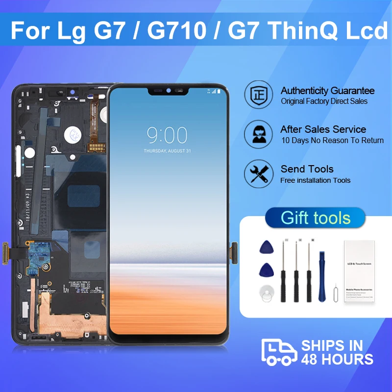 1 шт., сенсорный ЖК-экран 6,1 дюйма для LG G710