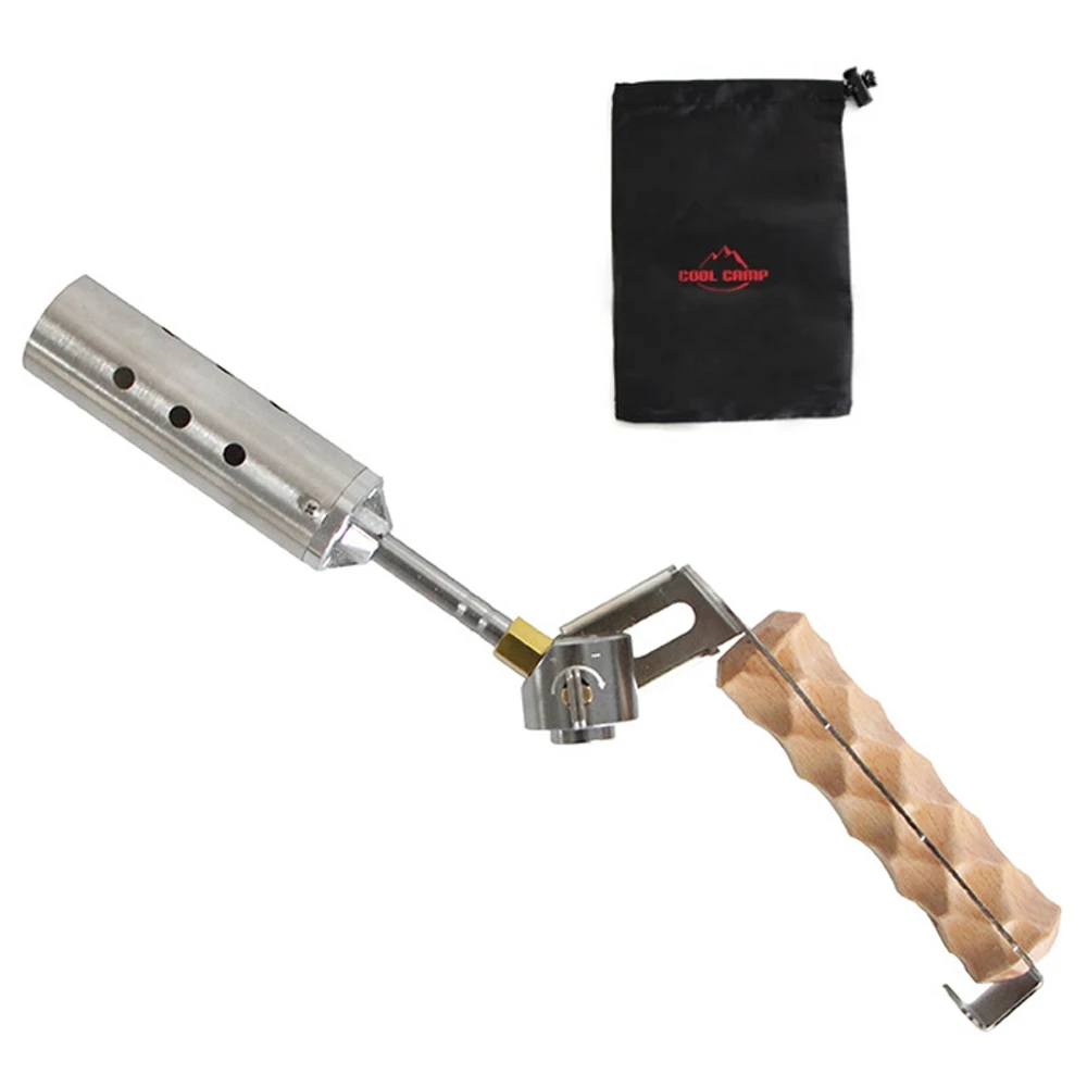 Складной инструмент зажигания для кемпинга с деревянной ручкой