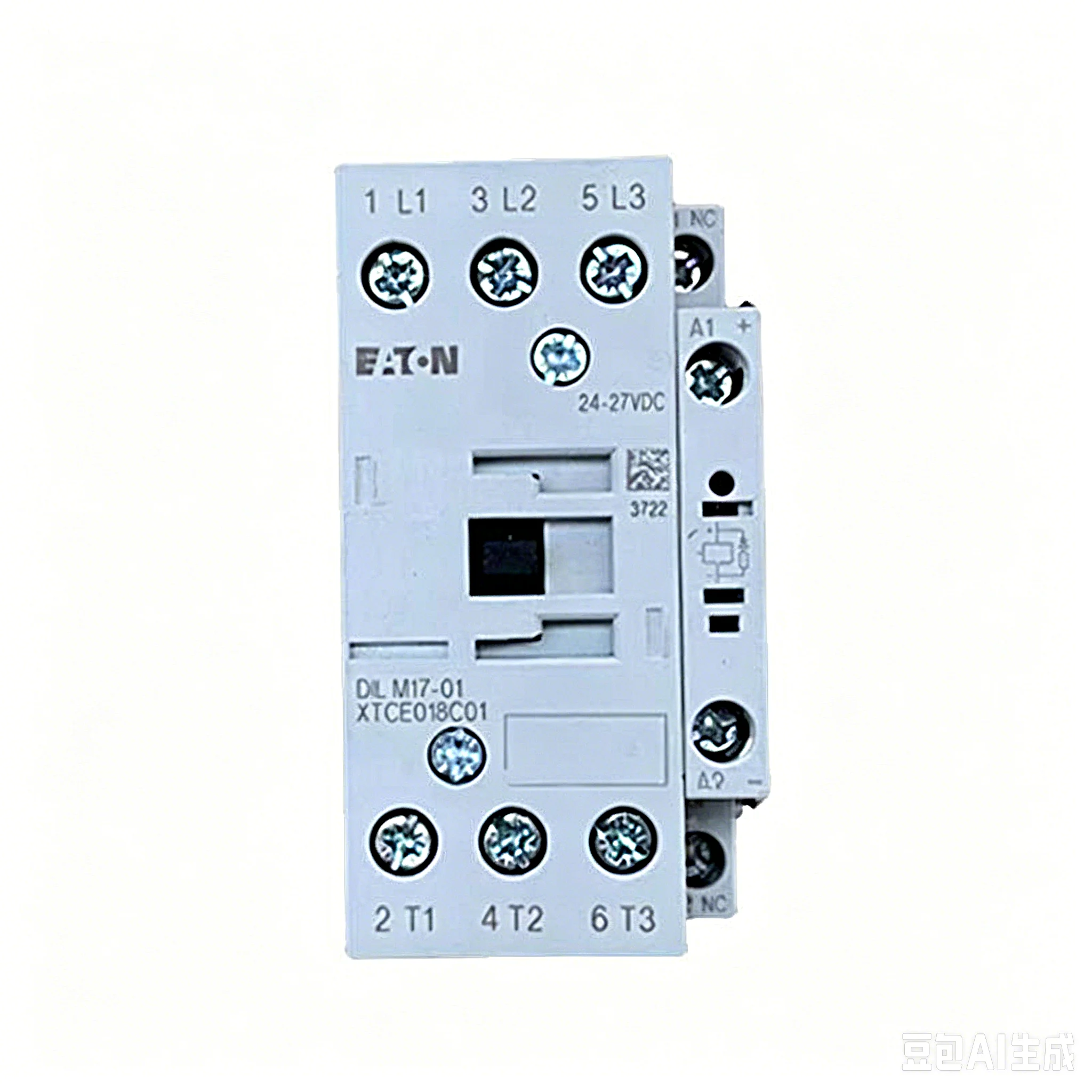 Фото Новый оригинальный контактор Eaton Muller DILM17-01 RDC24 17A DC 24V №3