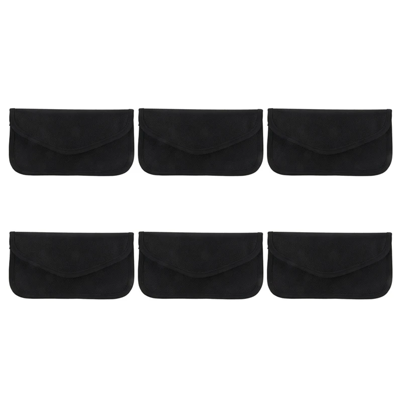 

6X 100% Anti-Tracking Anti-Spying GPS Rfid Signal Blocker Pouch Case Bag Handset Function Bag For Cell Phone