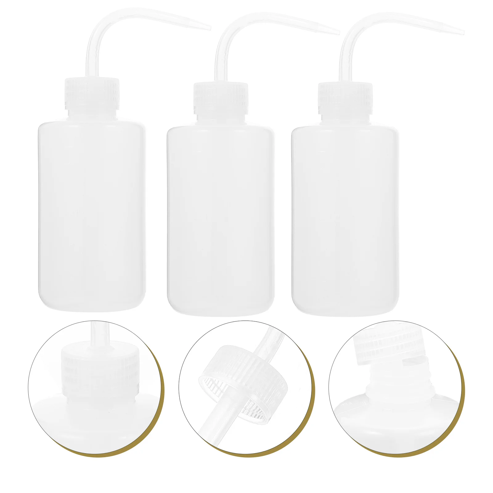 

3Pcs Tattoos Cleaning Bottles Squeeze Bottles Tattooing Squeeze Bottles Cleaning Bottles
