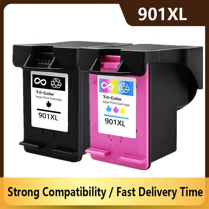 Совместимый картридж 901XL для принтера HP 901 XL Officejet J4530 J4540 J4550 J4580 J4585 J4624 J4640 J4660 J4680