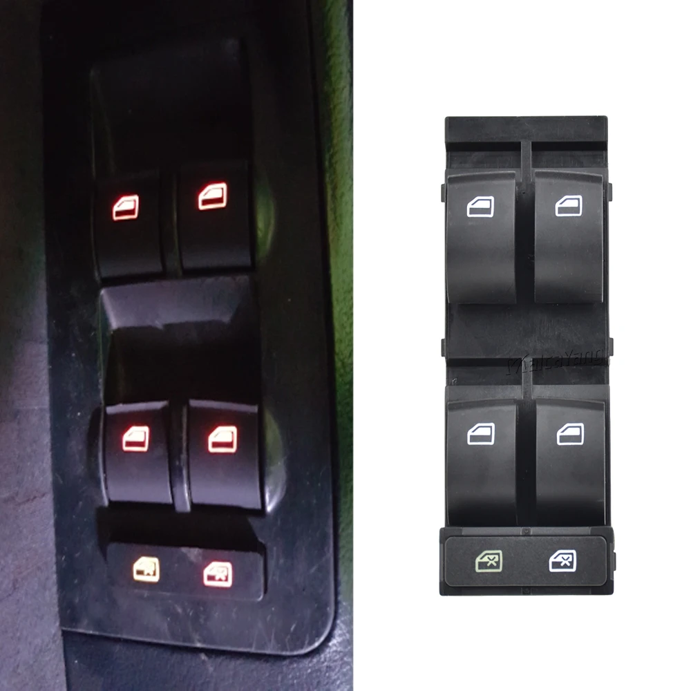 

Hight Quality for Audi A6 S6 C5 RS6 A3 (8L1) A6 Avant (4B2,C5)Front Left Electronic Power Window Master Switch Button 4B0959851B