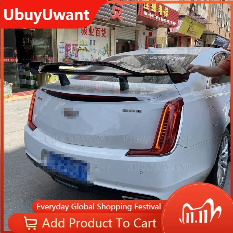 

Rear Spoiler Tail Wing For Cadillac XTS ATS CTS SLS CT4 CT5 CT6 2005-2023 Carbon Fiber Performance Trunk Spoiler