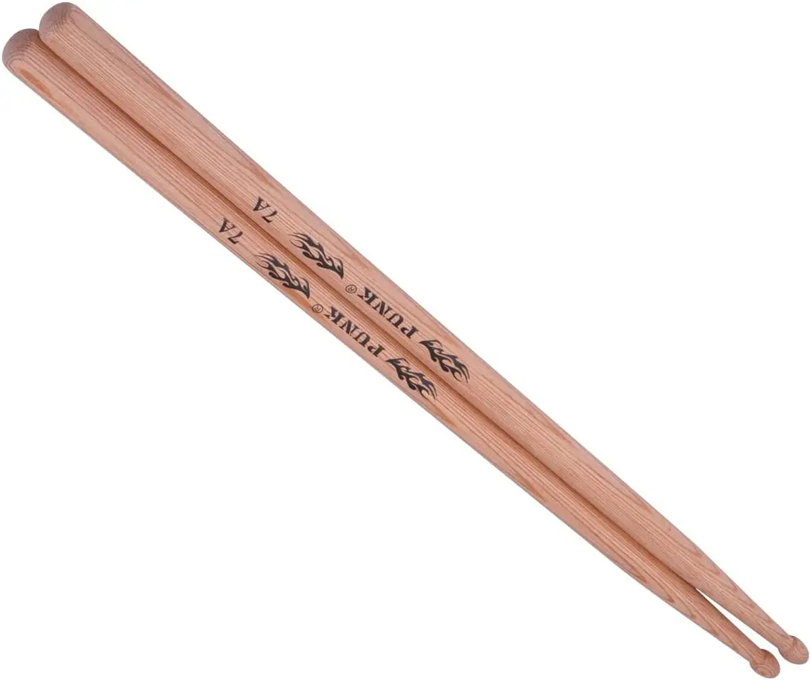 

7A Drum Stick Hickory Iron Pear Wood Material High-strength Beat-resistant Sound Pure Thick Jazz Drum Set Drum Snare Drum etc
