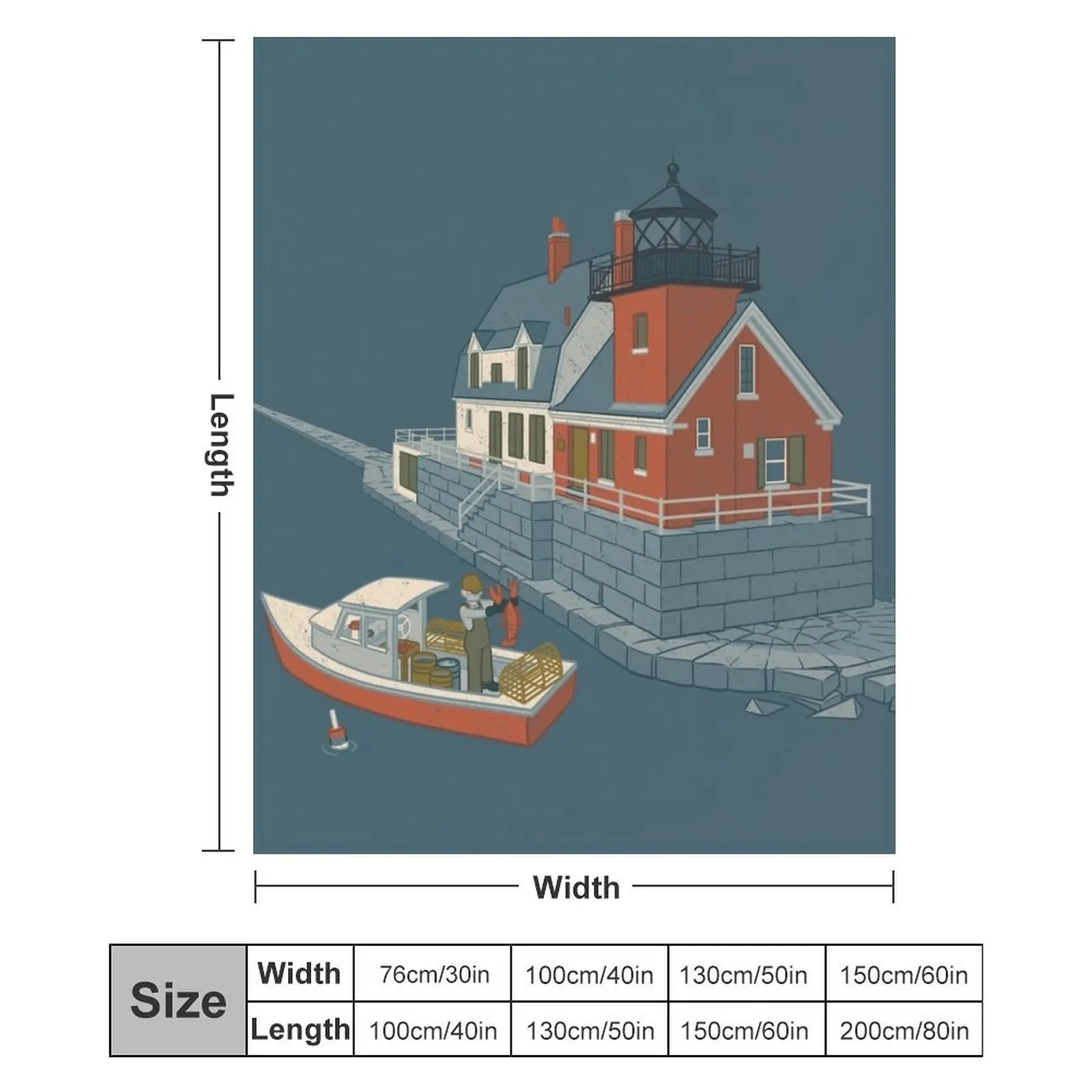Многофункциональное мягкое теплое одеяло Rockland Breakwater Light для дома и путешествий (art.: 3920dc22abfa1) - 3920dc22abfa1