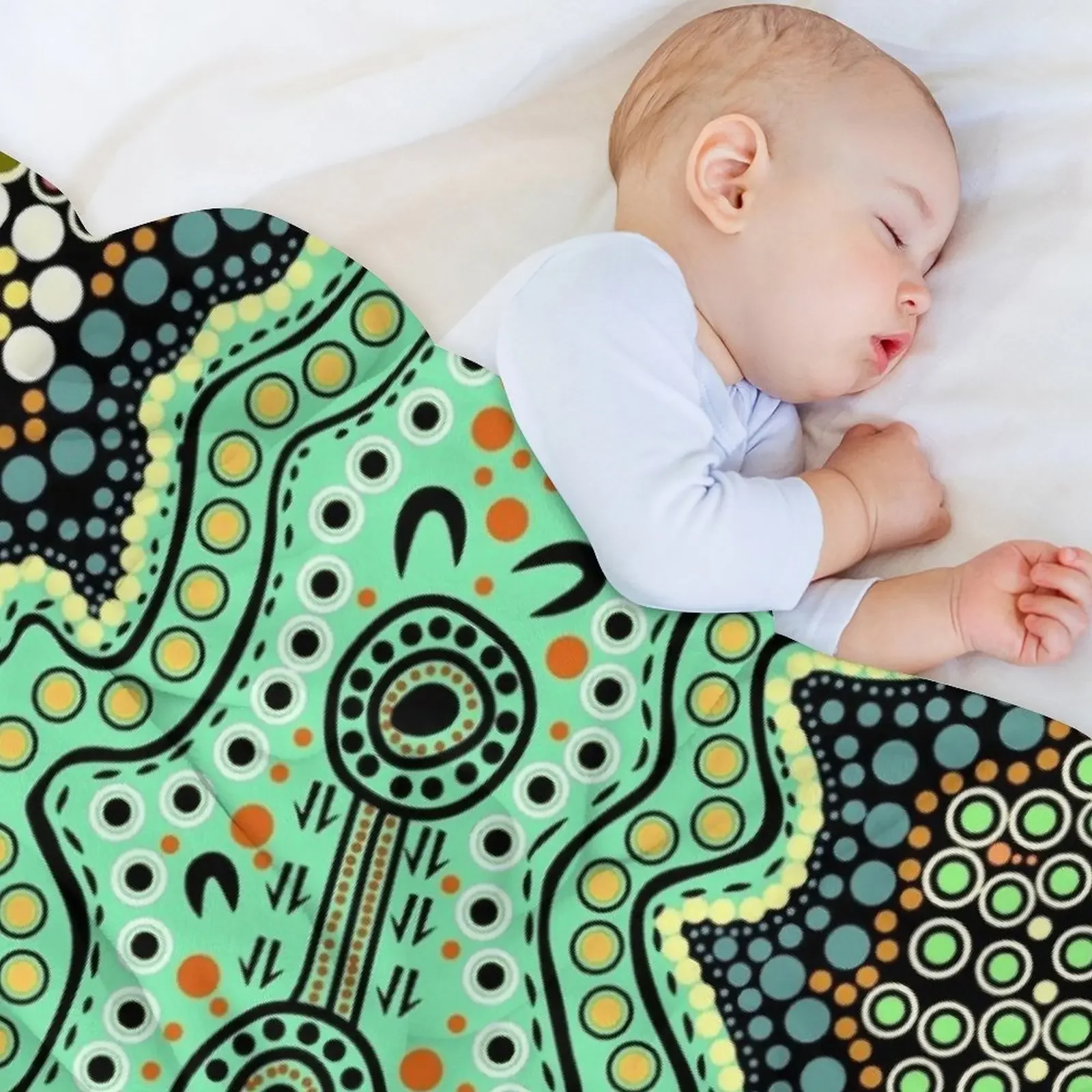 Yilawura - Wiradjuri word для приятного места в лагере одеяло персонализированные