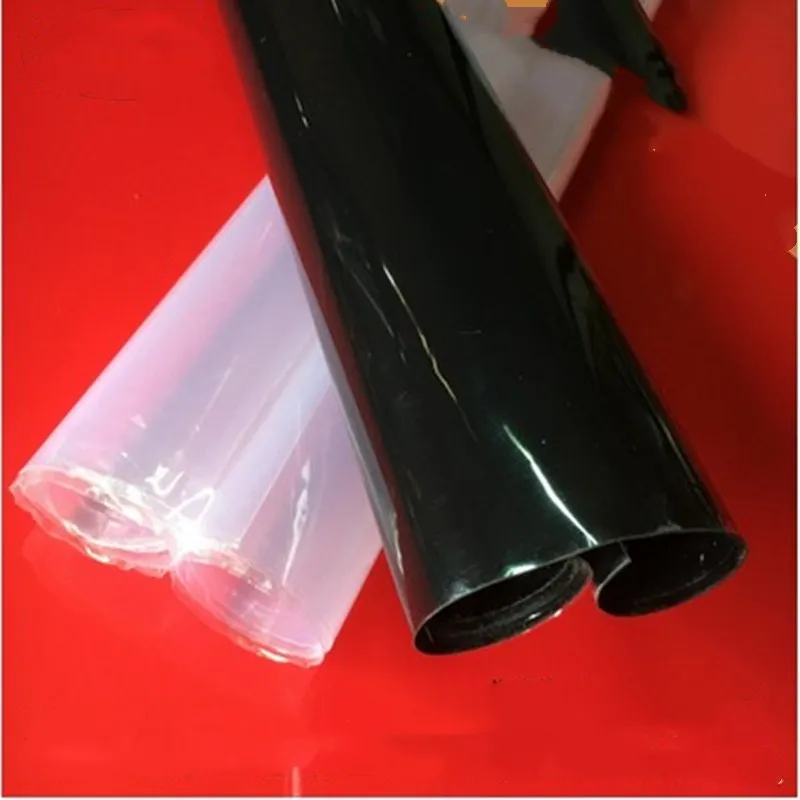Folha de Borracha de Silicone Transparente 0.1 mm 0.2 mm 0.3 mm 0.5 mm 0.8 mm mm 500 mm Comprimento Qualidade Superior
