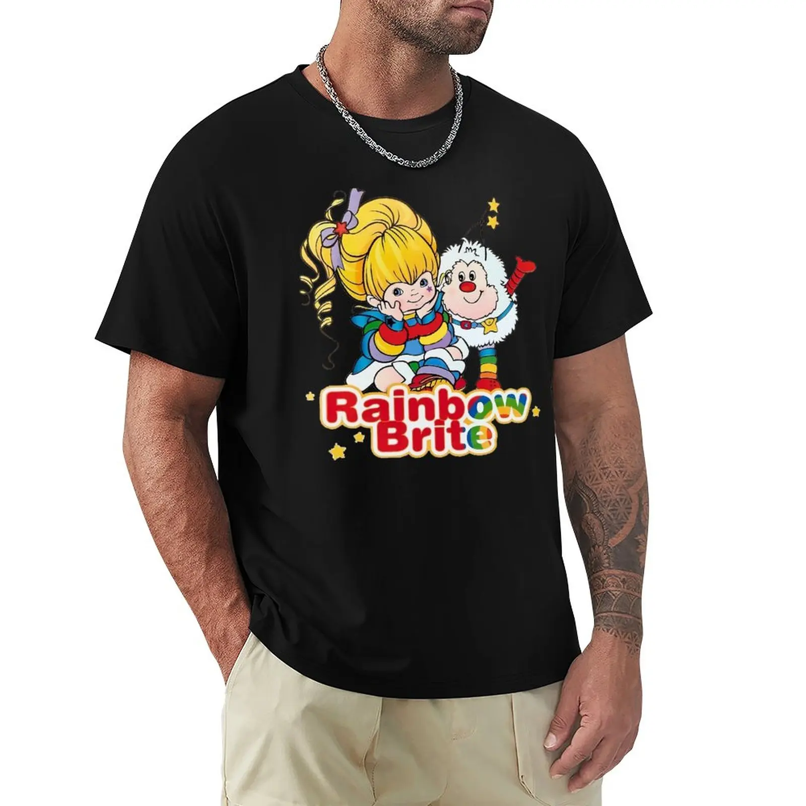 

Rainbow Brite, For Lover Kids Since 80s T-Shirt Oversized t-shirt Cute Tops T Shirts For Men