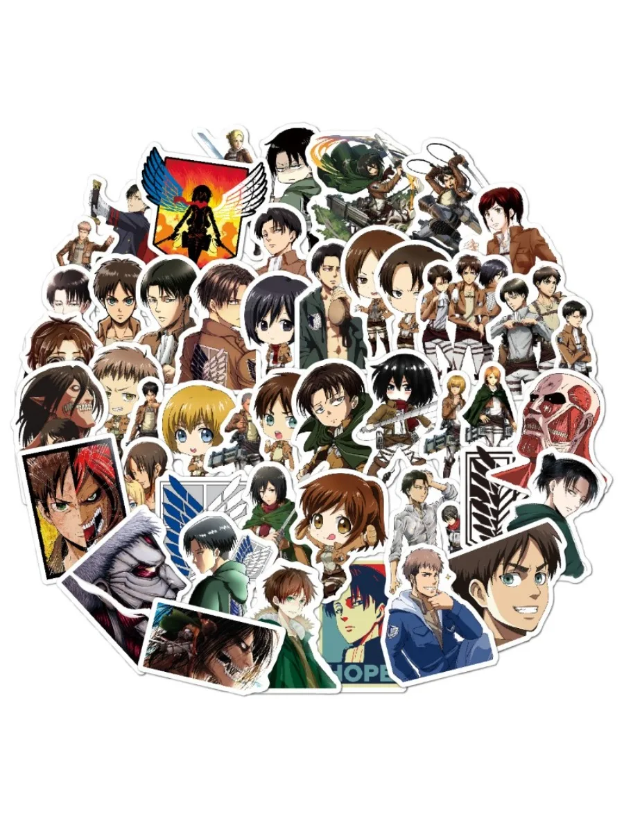 50 шт. водонепроницаемые наклейки для ноутбука