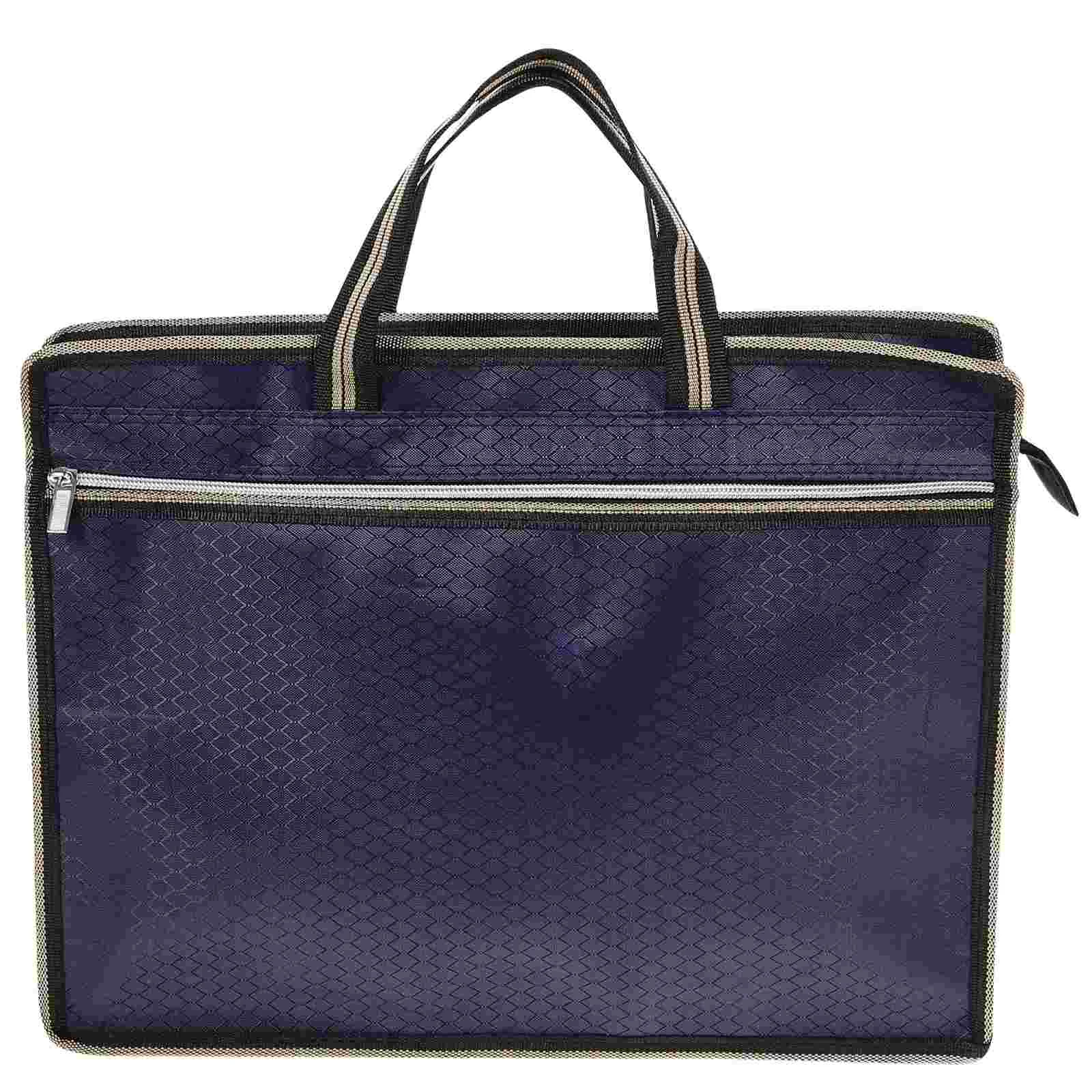 

Document Holder Oxford Cloth File Bag Oxford Cloth Bill Organizer Storage Bag