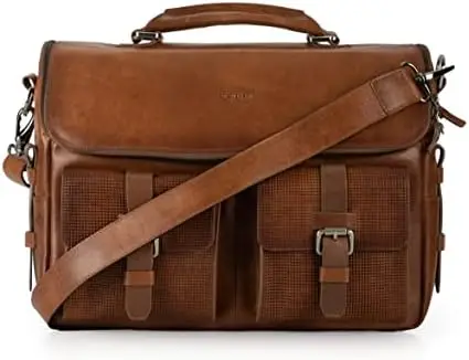 

Кожаная сумка-мессенджер для мужчин, портфель для ноутбука 15 дюймов