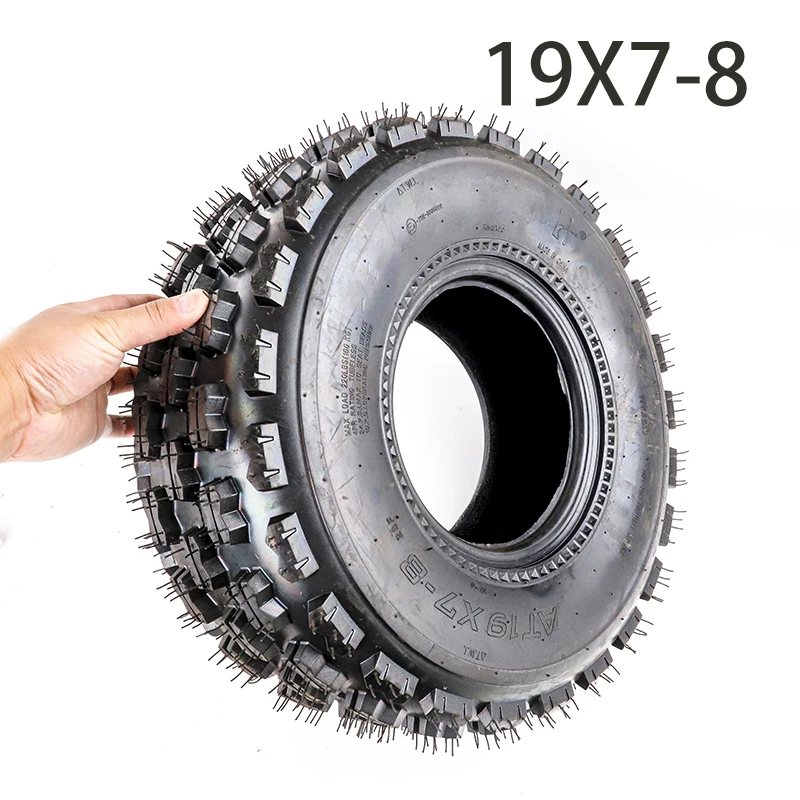19x7.00-8 19x7-8 ATV 8 Inch Tyres Tubeless Tires For  50cc 70cc 110cc 125cc Small ATV Front Rear Wheels Kayo Chinese images - 6