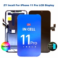 zy incell for iphone 11 pro lcd with 3d touch screen digitizer assembly for iphone 11pro lcd display screen replacement parts
