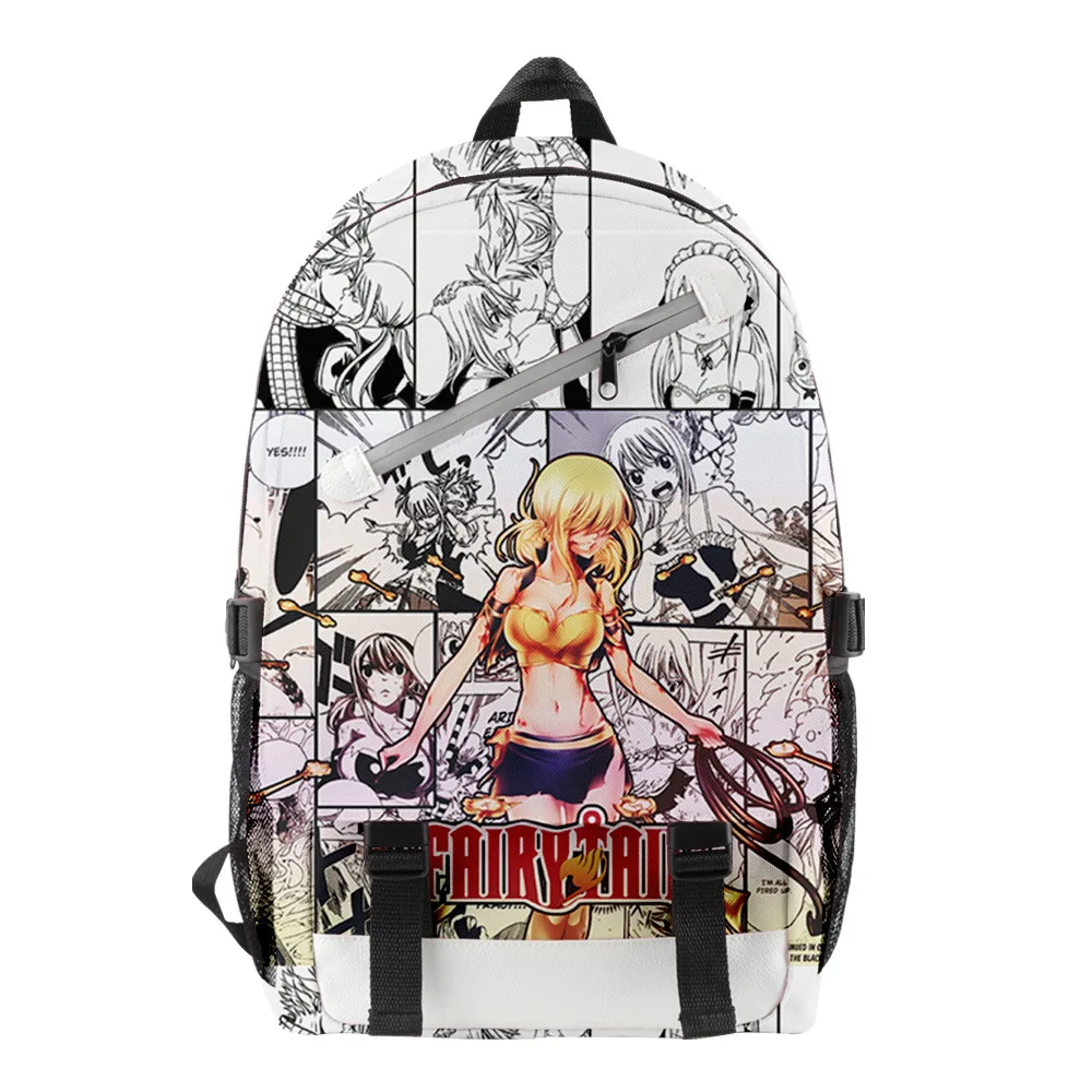 

Fashion Japan Anime Fairy Tail Children Boys Girls Laptop Backpack Primary And Middle School Students Schoolbag Kids Fashion Com