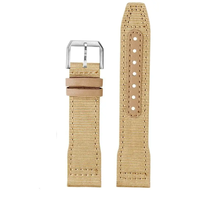 Ремешок нейлоновый для Longines Pioneer Series L3.812 L3.810 мужской брезентовый браслет